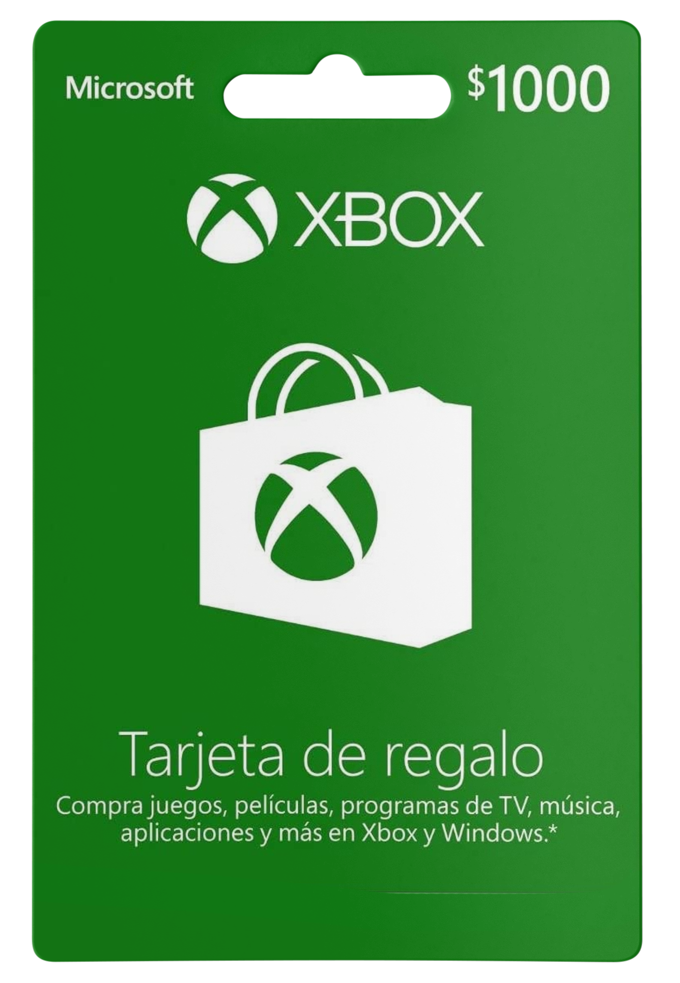 Blister xbox store 1000
